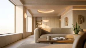 Modern smart home integration planning with natural lifestyle approach