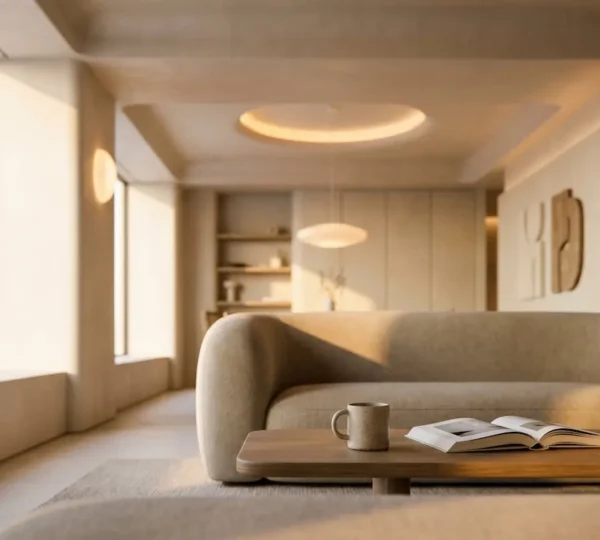Modern smart home integration planning with natural lifestyle approach